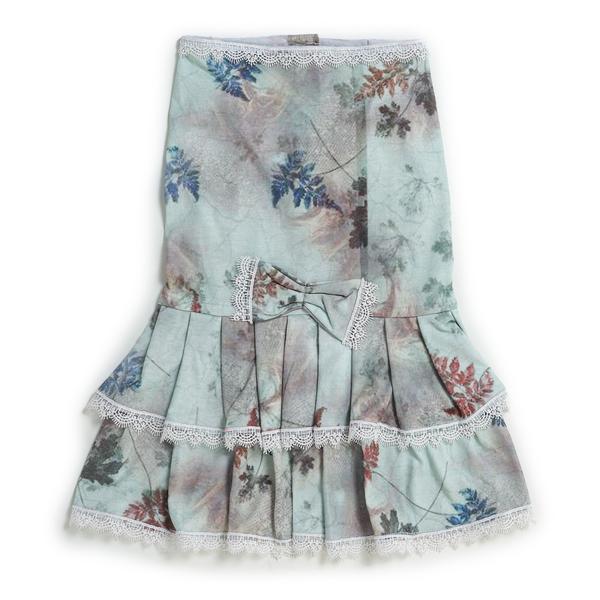 back side of floral foxy dresses for dogs