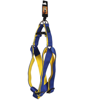 BASIL Padded Adjustable Harness for Dogs & Puppies (Blue)