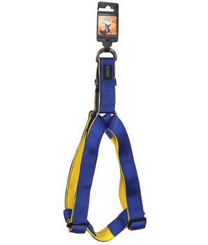 BASIL Padded Adjustable Harness for Dogs & Puppies (Blue)
