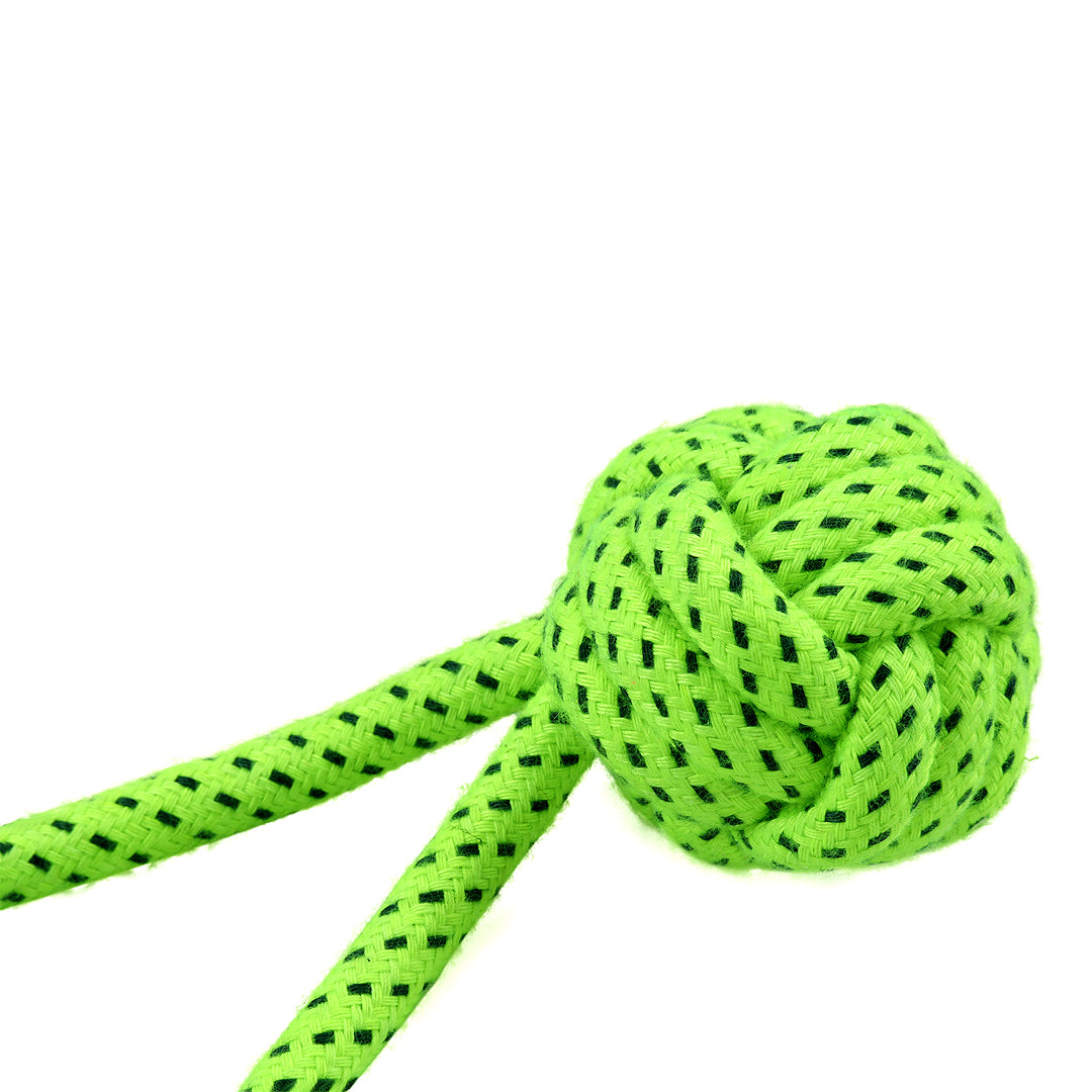 Rope Ball Dog Toy Green - PawLaLand