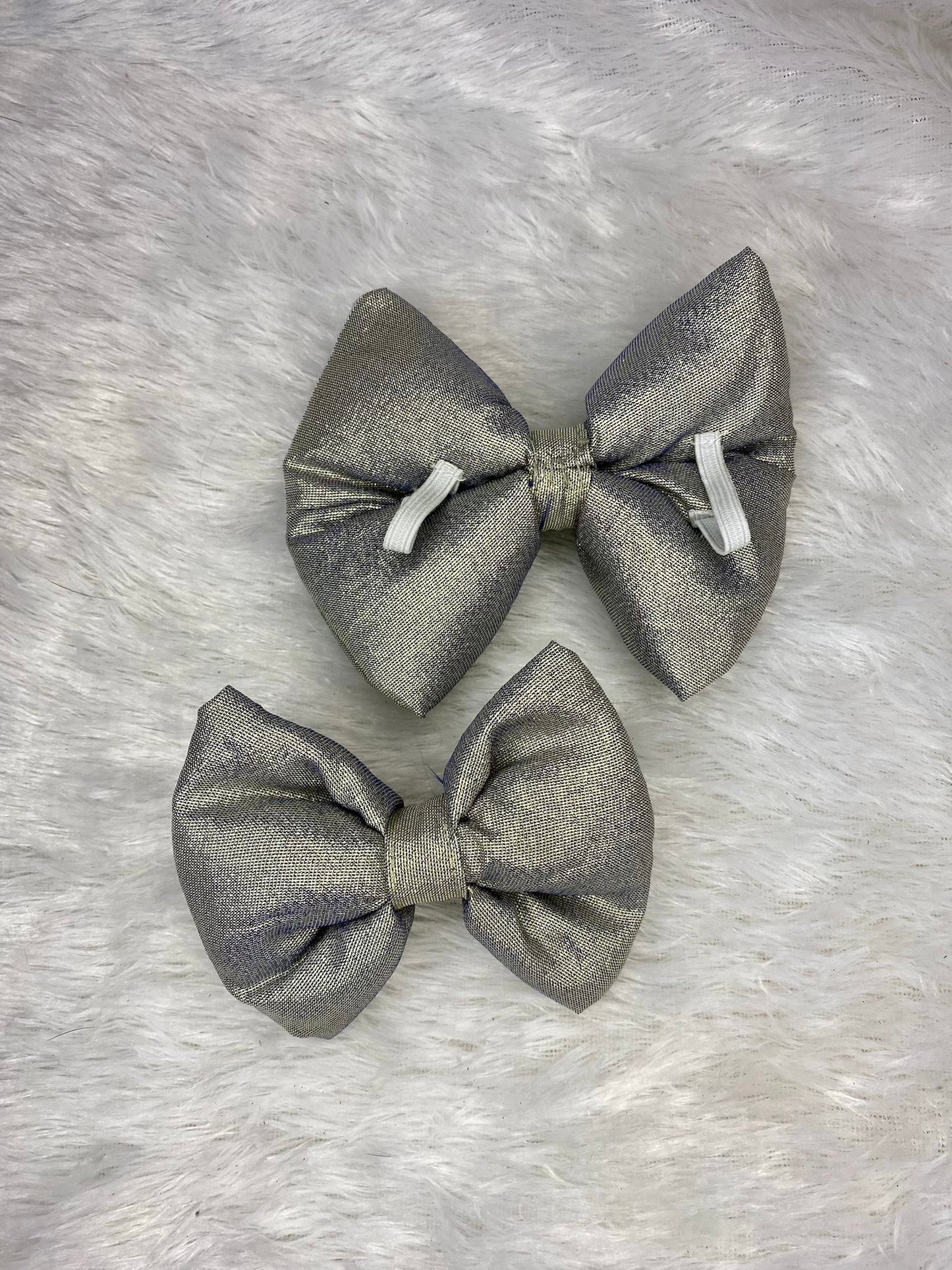 Party wear Bowtie: Light golden