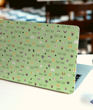 Adopt, Don't Shop Laptop Skin - PawLaLand