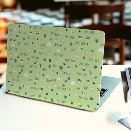 Adopt, Don't Shop Laptop Skin - PawLaLand