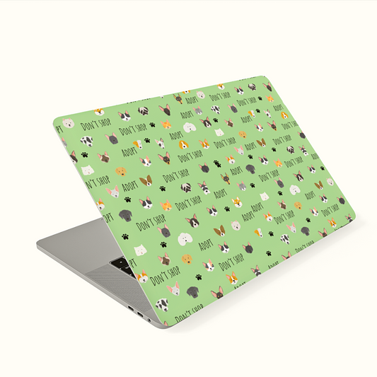 Adopt, Don't Shop Laptop Skin - PawLaLand