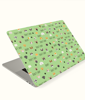 Adopt, Don't Shop Laptop Skin - PawLaLand