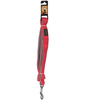 BASIL Padded Leash for Dogs & Puppies (Red)