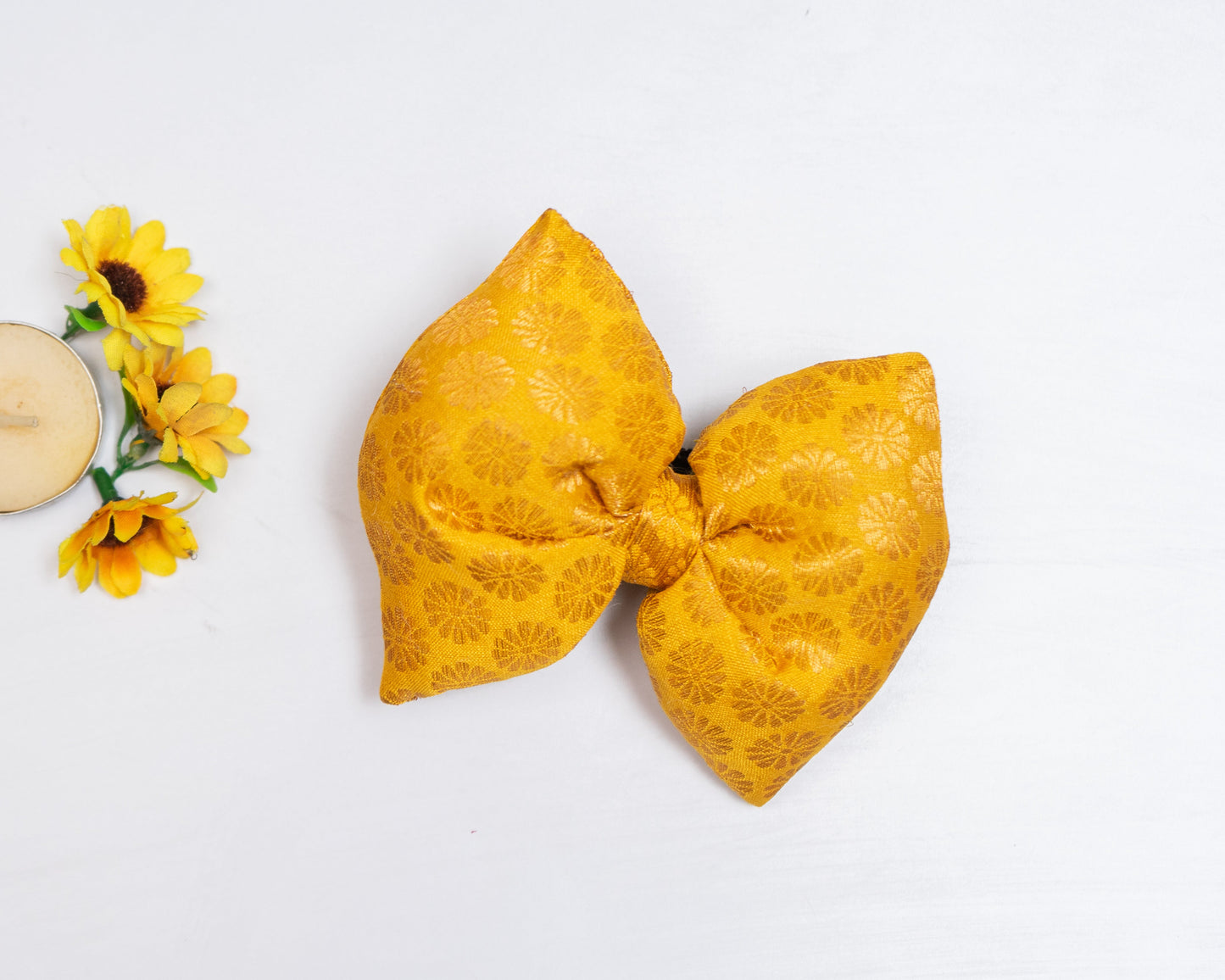 Occasion wear Bowtie: Yellow