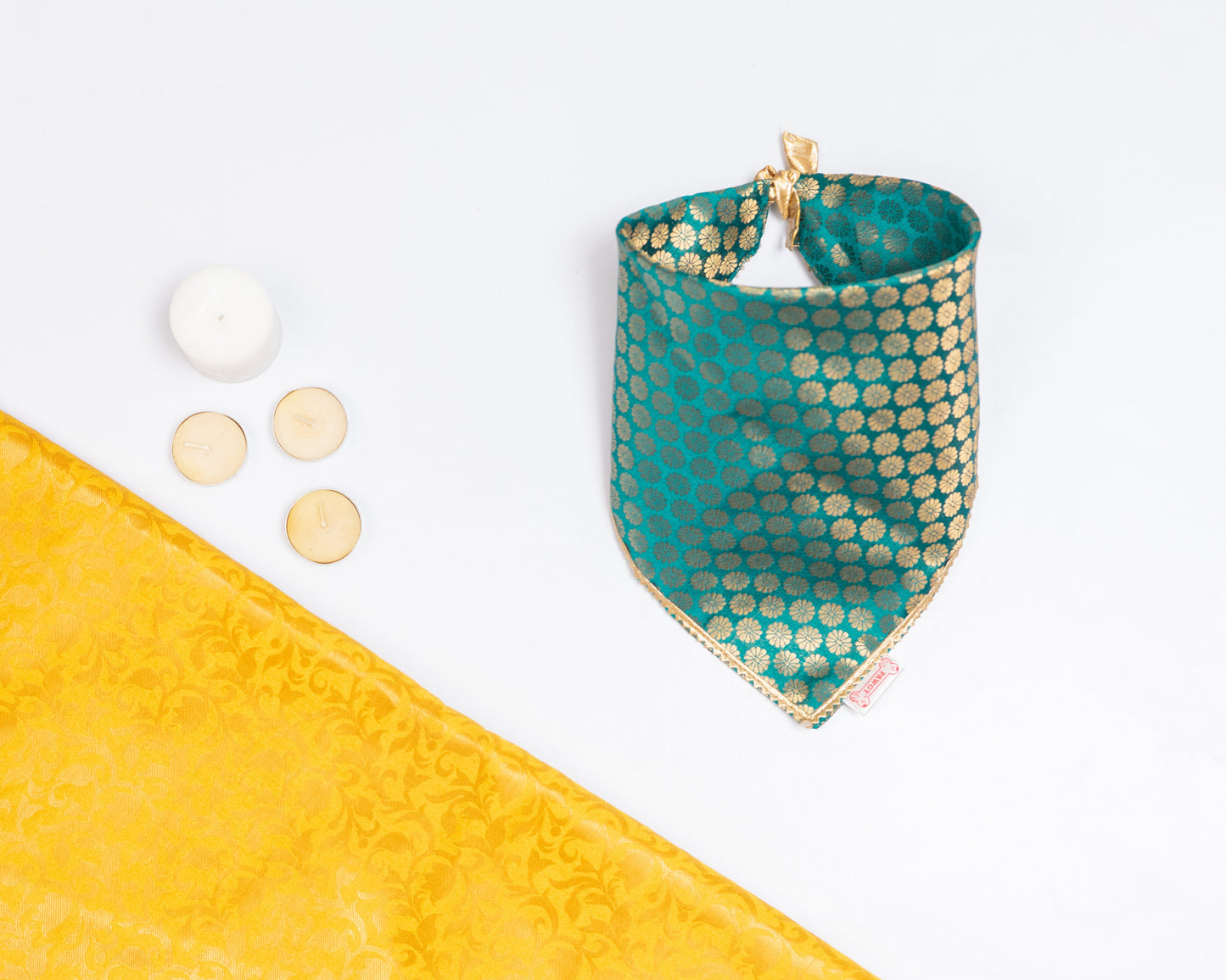 Occasion wear bandana Teal blue