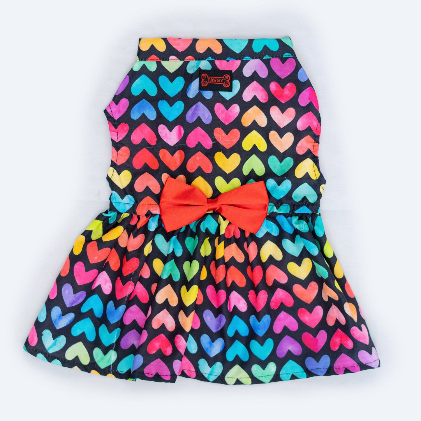 Multi heart Dress