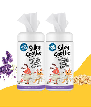 Silky Soothe Hypoallergenic Wet Wipes Pack of 2