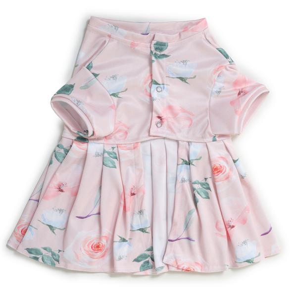 pink dress for dogs by Barks & Wags
