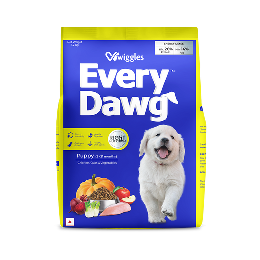 EveryDawg Puppy Dry Dog Food - Chicken, Oats & Vegetables, 1.2kg