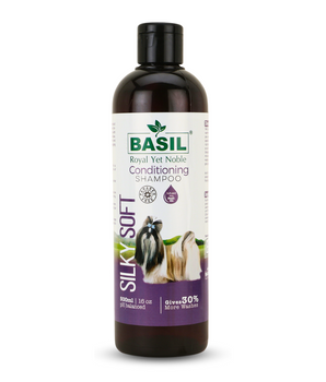 BASIL Silky Soft Conditioning Shampoo for Dogs and Puppies