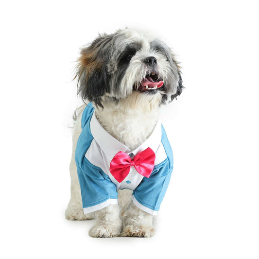 Tuxedo For Dogs With Red Bow Tie