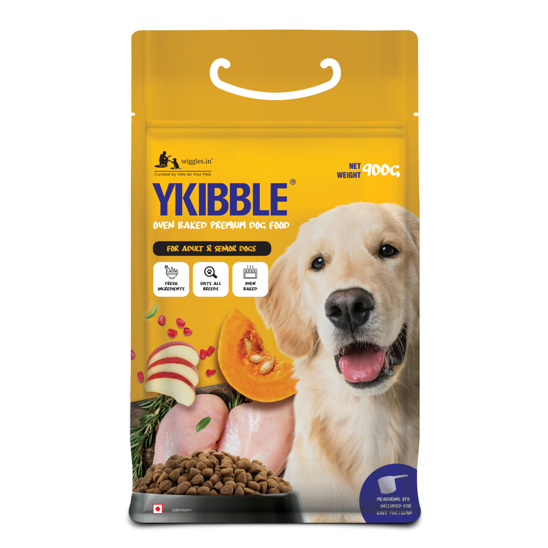 Ykibble Adult Dry Dog Food - Oven Baked Nutritionally Balanced - Chicken & Vegetables