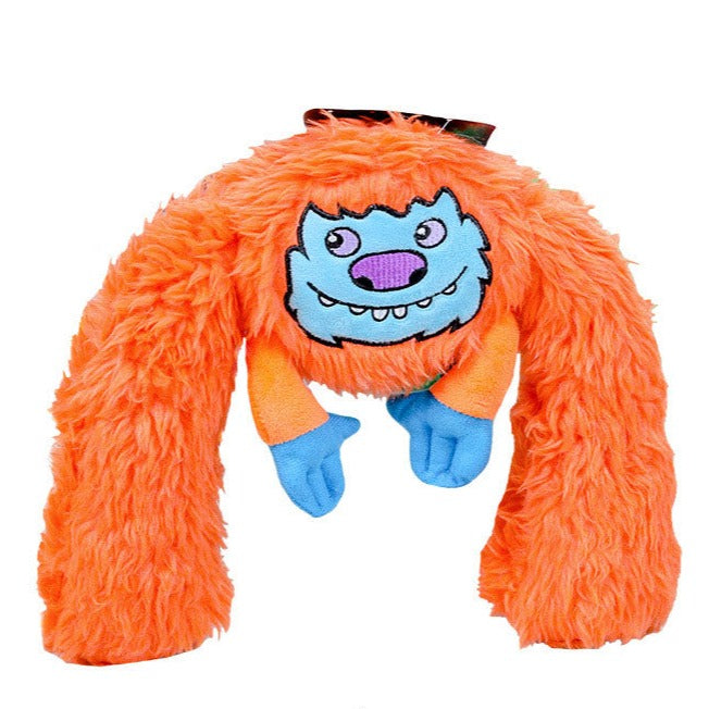 Sqweaky Toy Big Foot - Orange