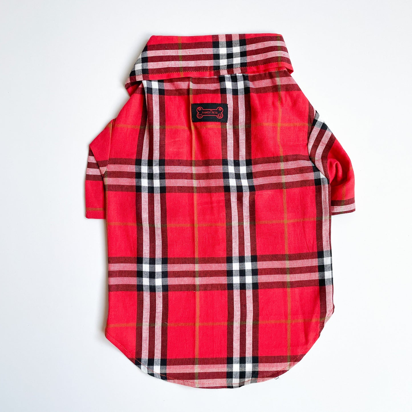 Red Checks Shirt/Sando