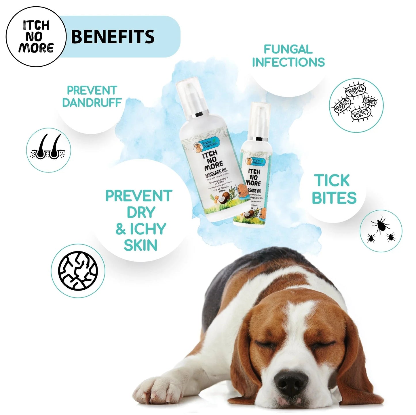 ITCH NO MORE Spa Kit - Big - Papa Pawsome