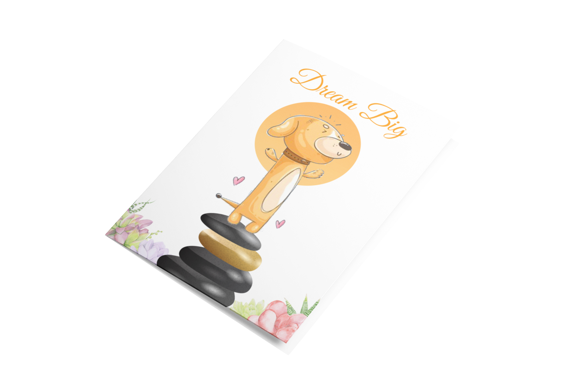 Dream Big Greeting Card - PawLaLand