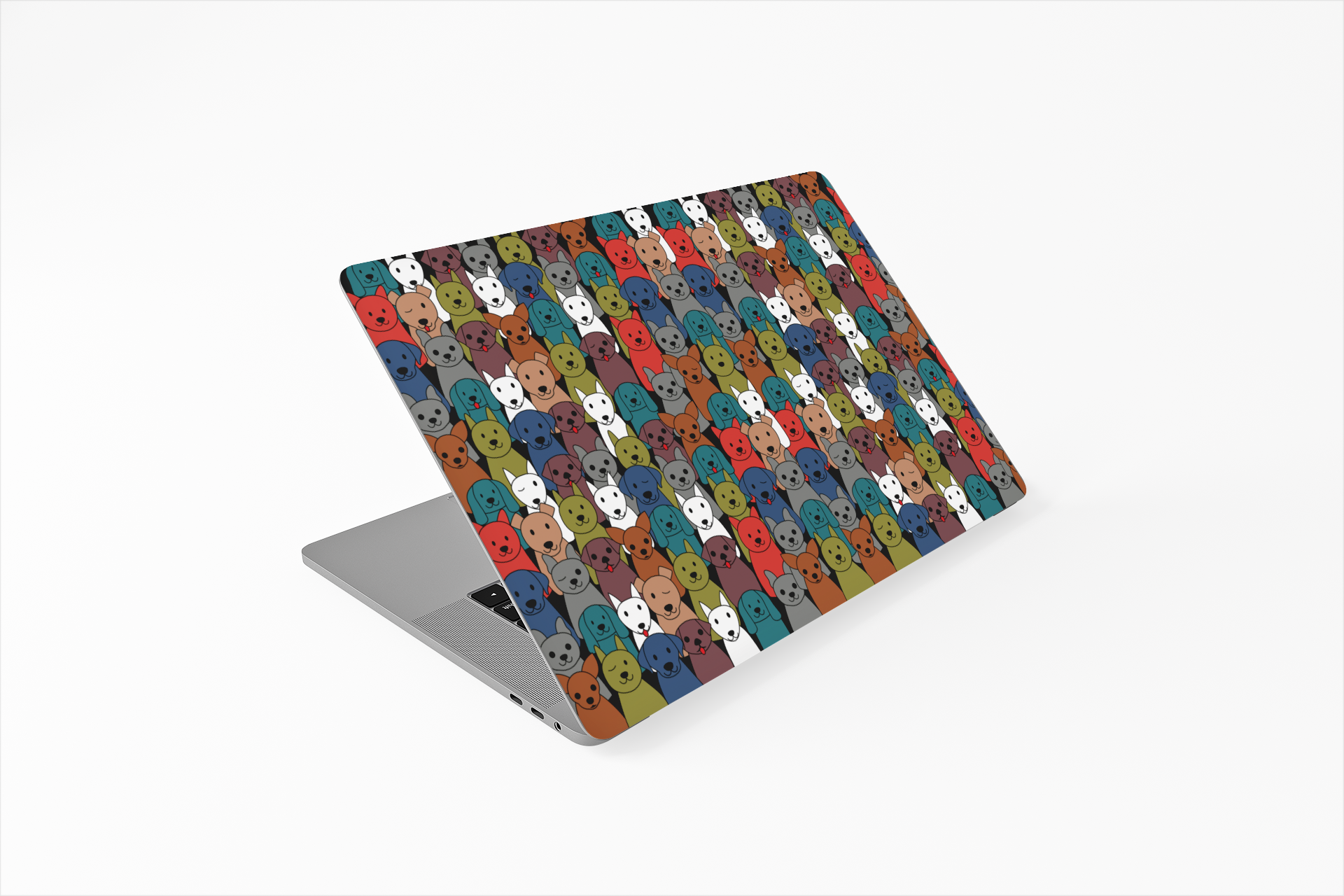Smiling Dog Laptop Skin - PawLaLand