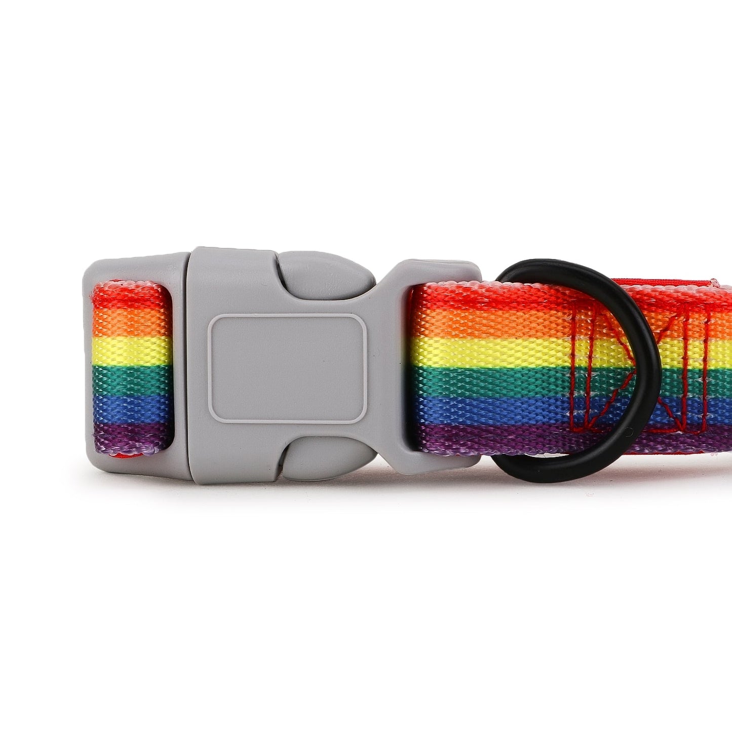 BASIL Pride Rainbow Padded Adjustable Collar for Dogs & Puppies